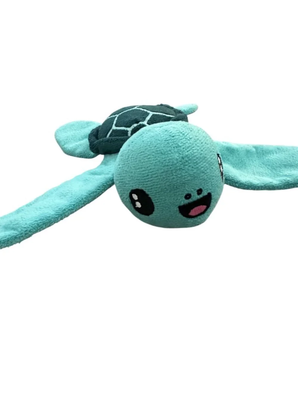 Bark Box Dog Toy Medium Sydney the Sea Turtle Crinkle Squeaker BarkBox CLEAN